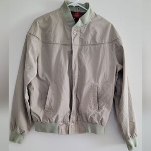 FIELD and STREAM  Men's Beige Bomber Jacket